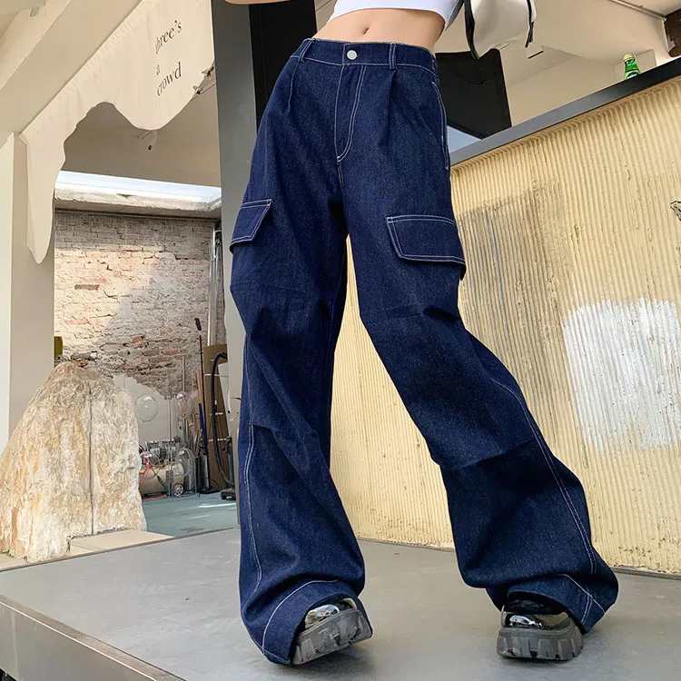 ETSE Jeans Women's Dark Blue-3