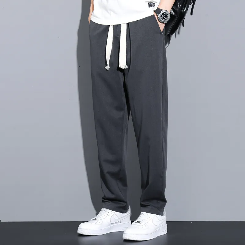 Tonlion Casual Pants Men's Gray Tone-3