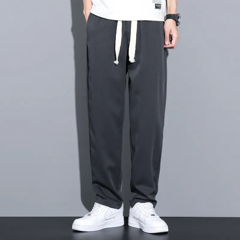 Tonlion Casual Pants Men's Gray Tone-1