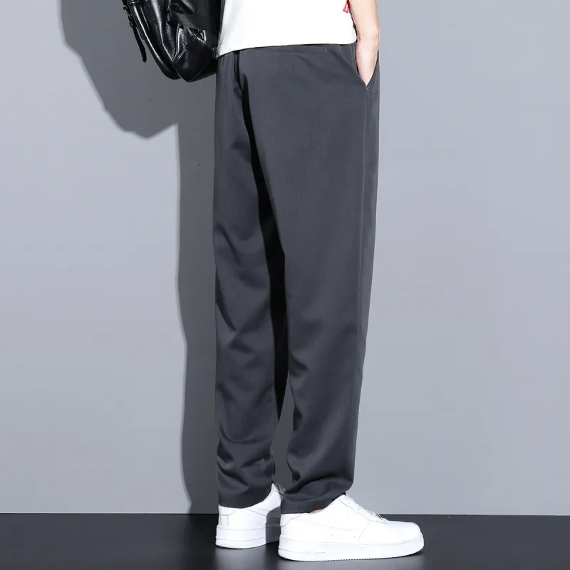 Tonlion Casual Pants Men's Gray Tone-4