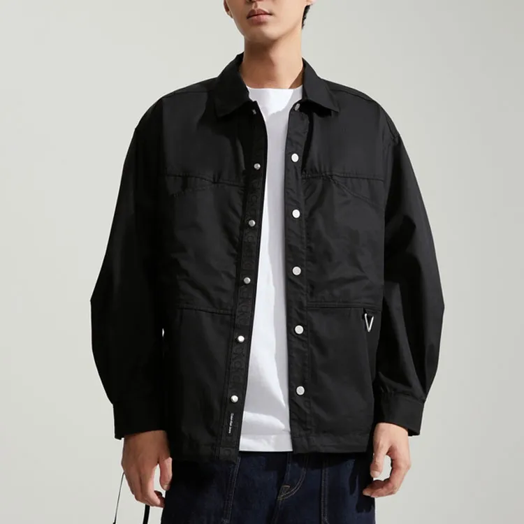 CK/Calvin Klein Shirt Men's Space Black-1