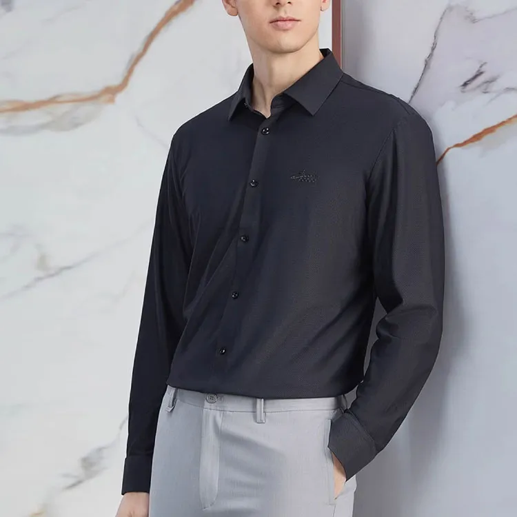 SEVEN Shirt Men's Charcoal Gray-3
