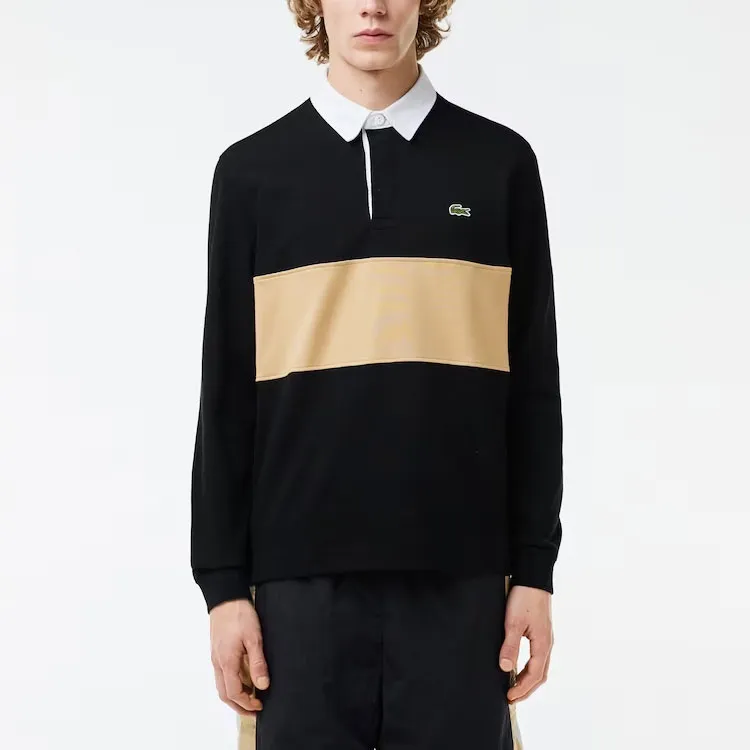 LACOSTE Polo Shirts Men Black-1