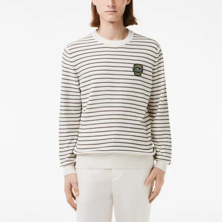 LACOSTE Knitwear Men White-1