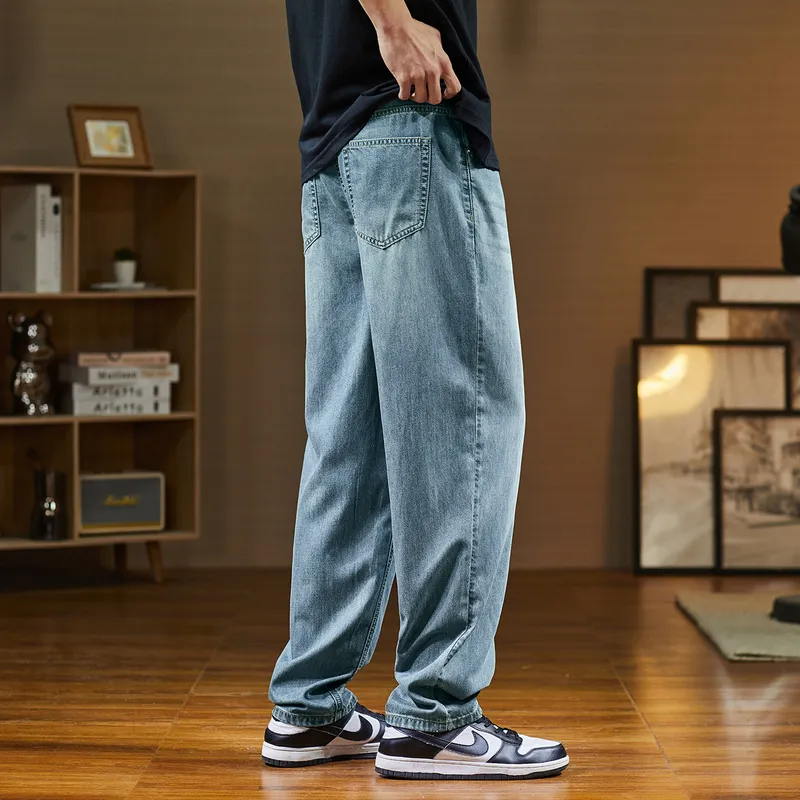 Tonlion Jeans Men Yellow Mud-1