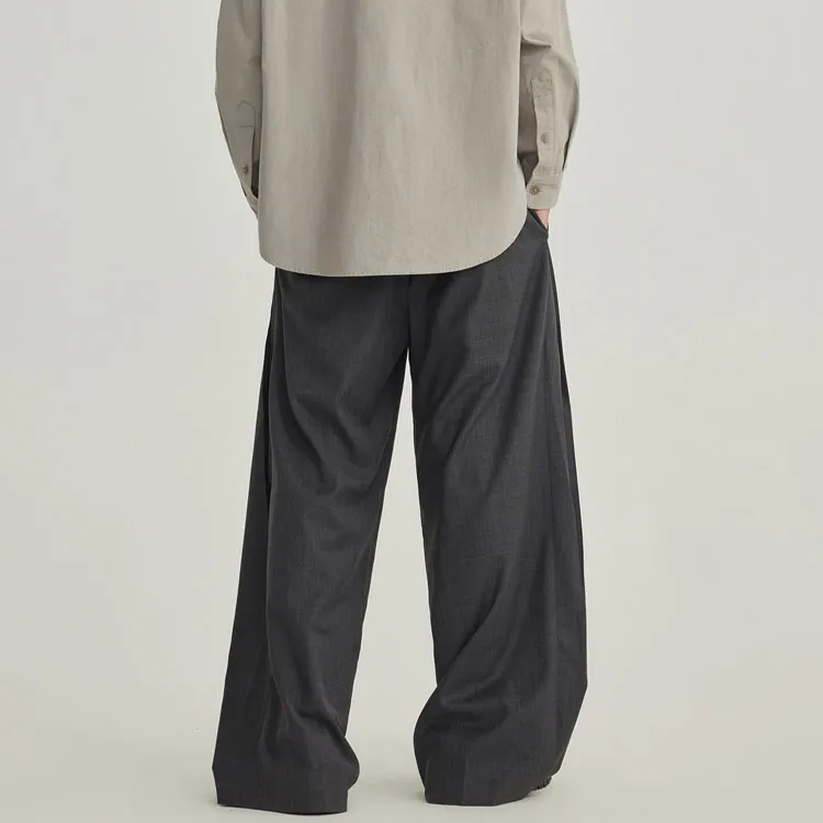 RESIMPLE Suit Trouser Unisex Dark Heather Gray-2