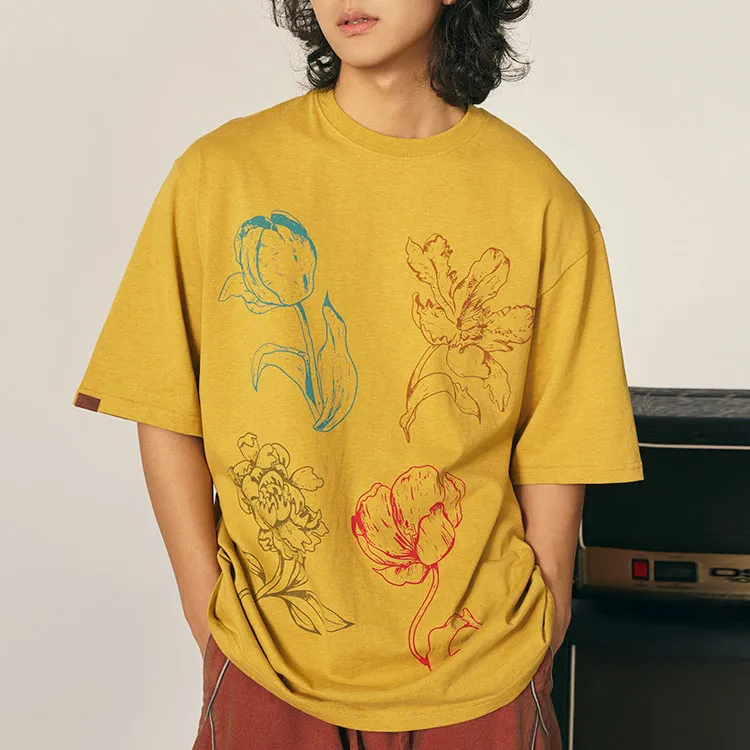 OSCill T Shirt Unisex Ginger Yellow-1