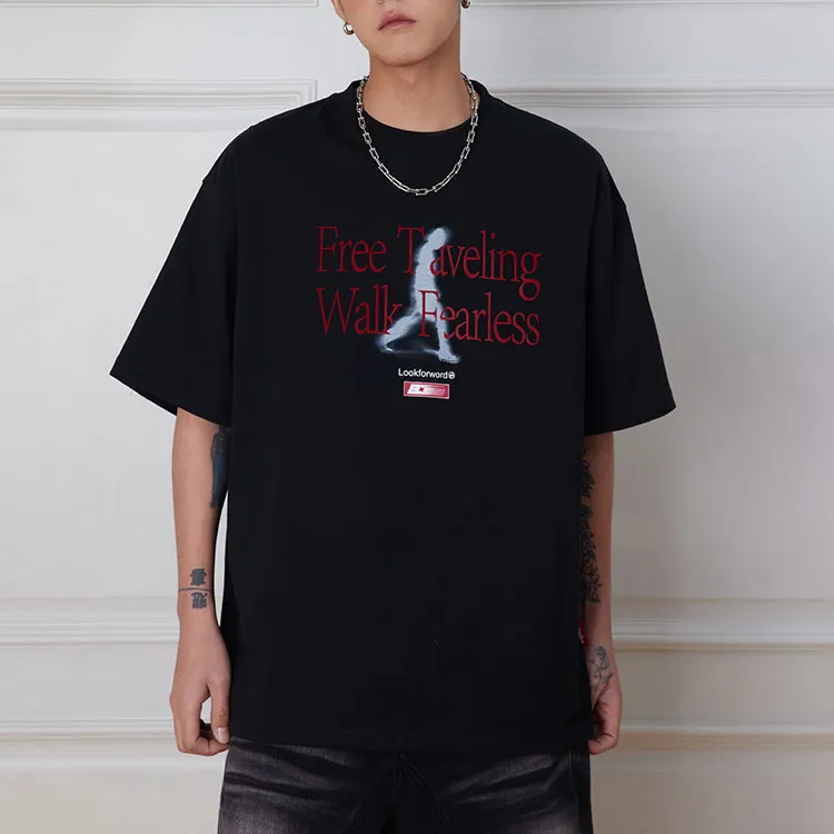 8FF Drop Shoulder Sleeve T Shirt Unisex-3