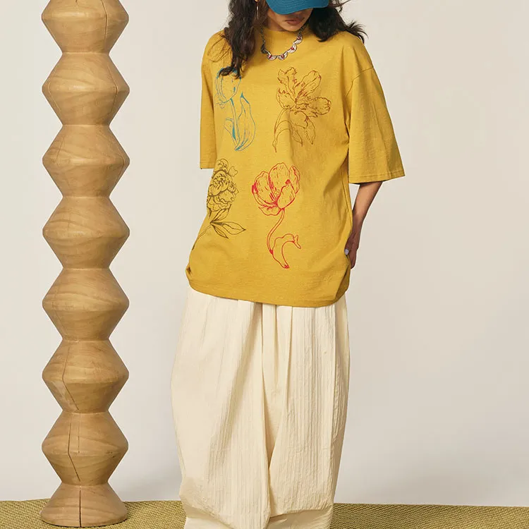 OSCill T Shirt Unisex Ginger Yellow-3