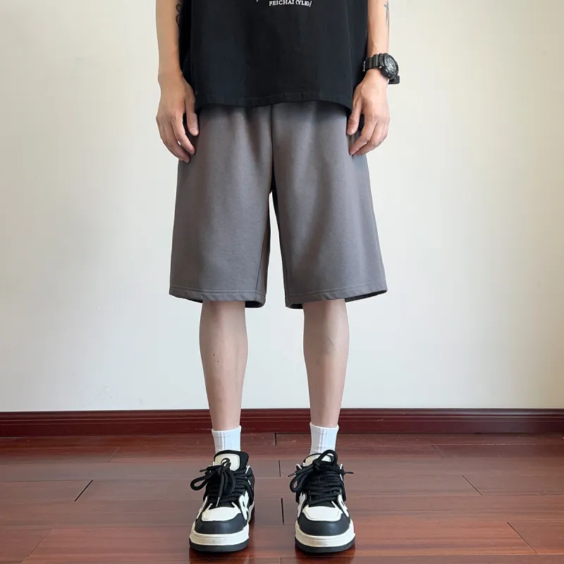 Tonlion Casual Shorts Men's Mist Gray-1