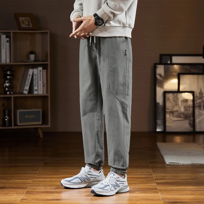 Tonlion Casual Pants Men's Lime-3