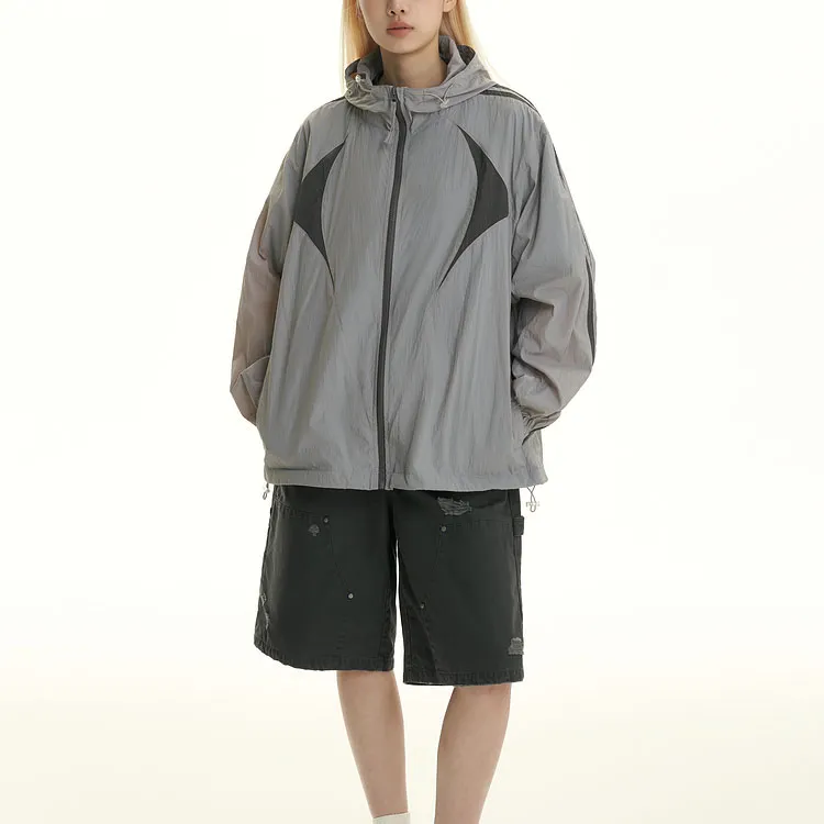TGNS Sun Protection Clothing Unisex Light Gray-1