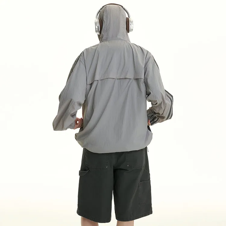 TGNS Sun Protection Clothing Unisex Light Gray-3