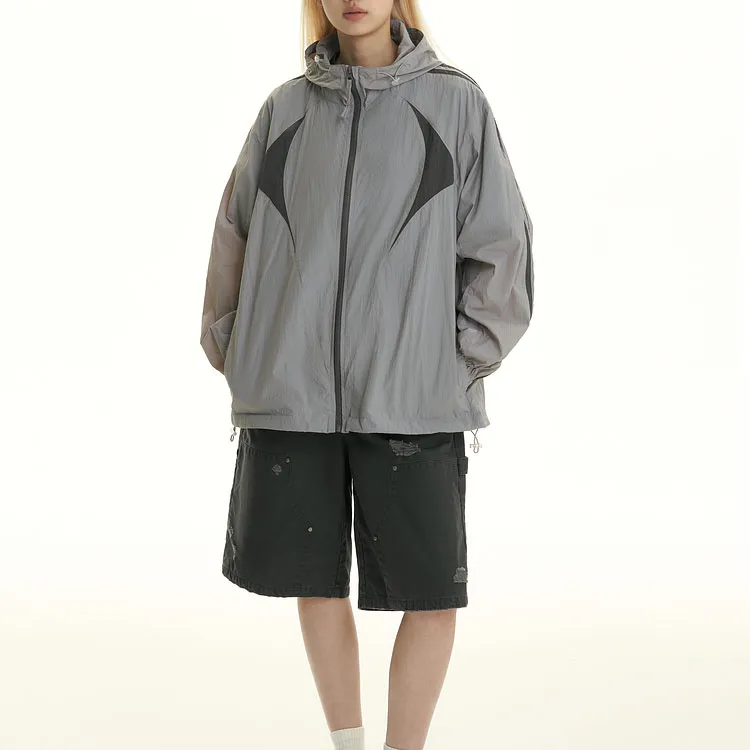 TGNS Sun Protection Clothing Unisex Light Gray-2