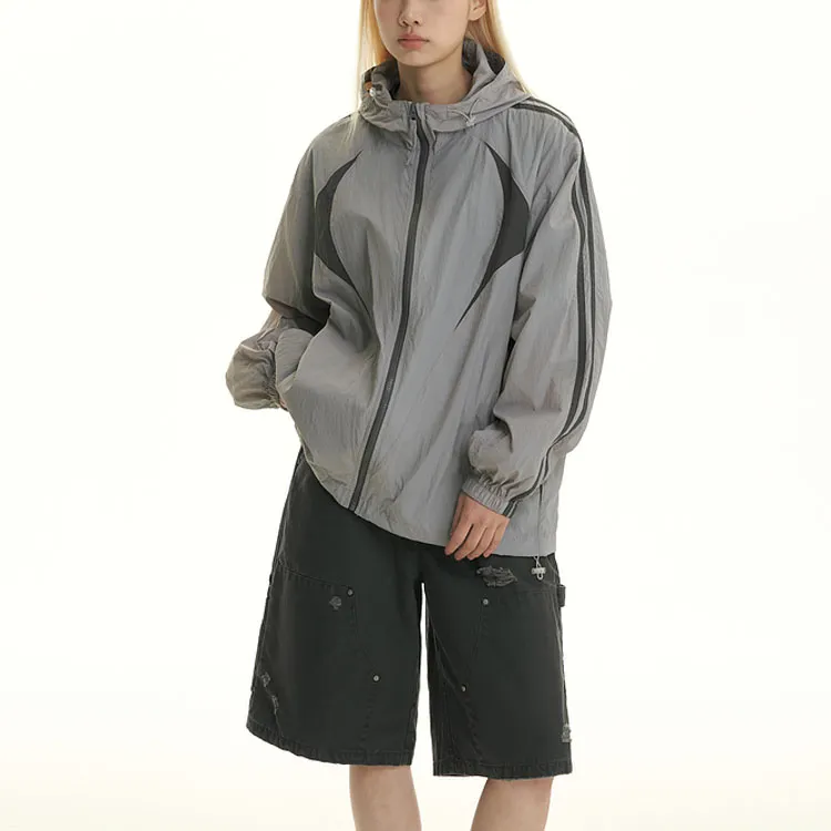 TGNS Sun Protection Clothing Unisex Light Gray-5