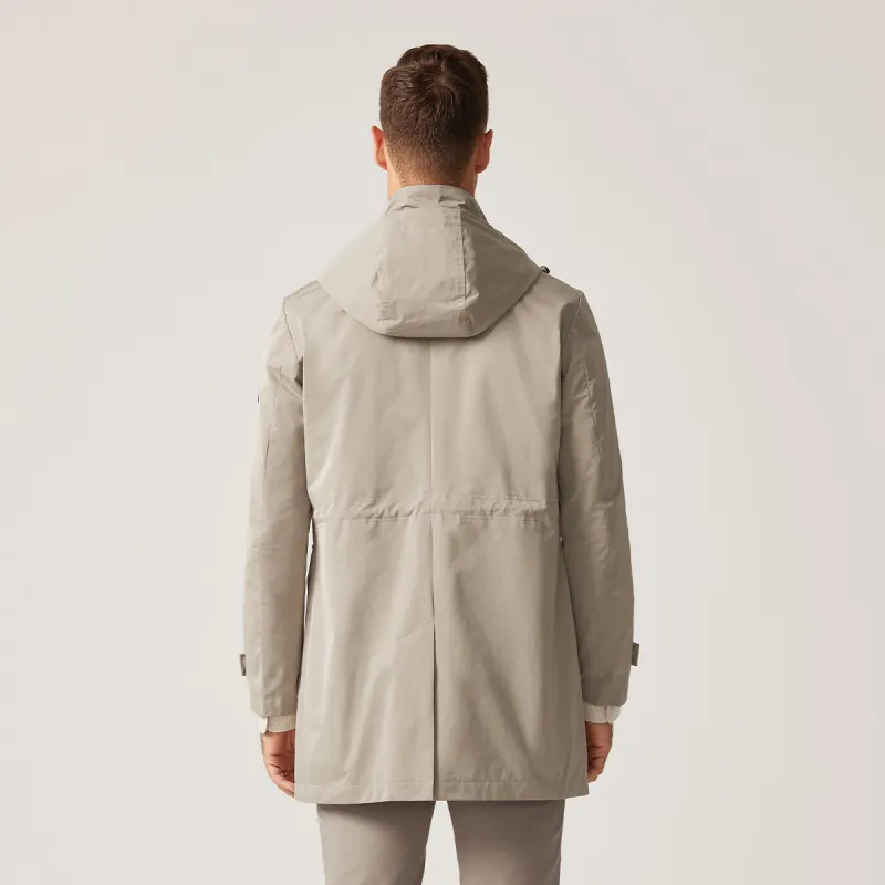 DANIEL HECHTER Trench Coat Men's Khaki-2