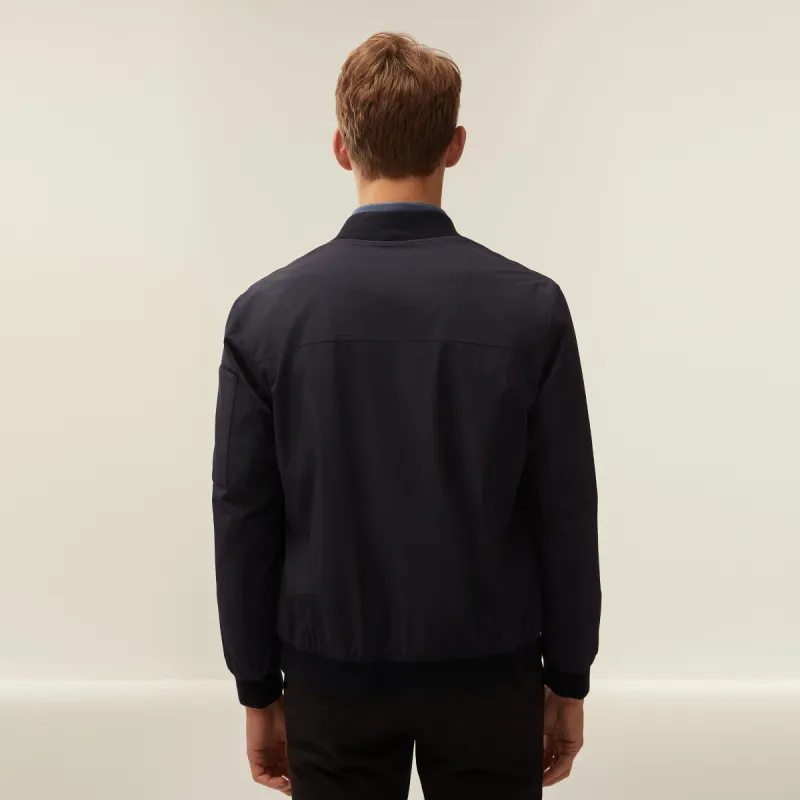 DANIEL HECHTER Jackets Coats Spring And Autumn Men's Dark Royal Blue-2