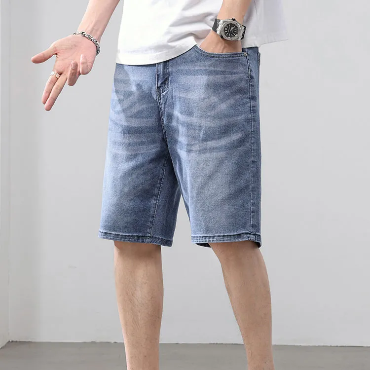 SUNDANCE Denim Shorts Men's Blue-2