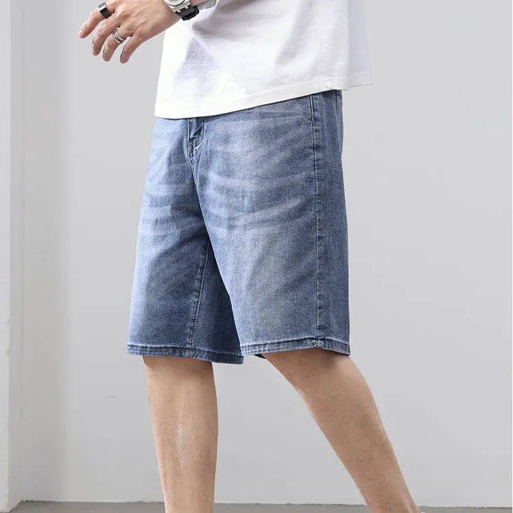 SUNDANCE Denim Shorts Men's Blue-5
