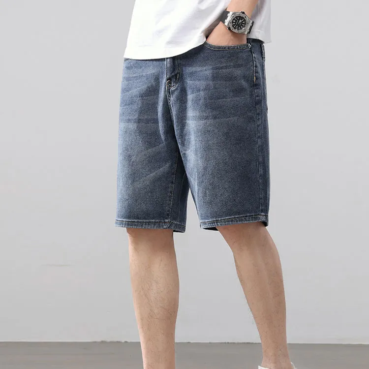 SUNDANCE Denim Shorts Men's Blue-4