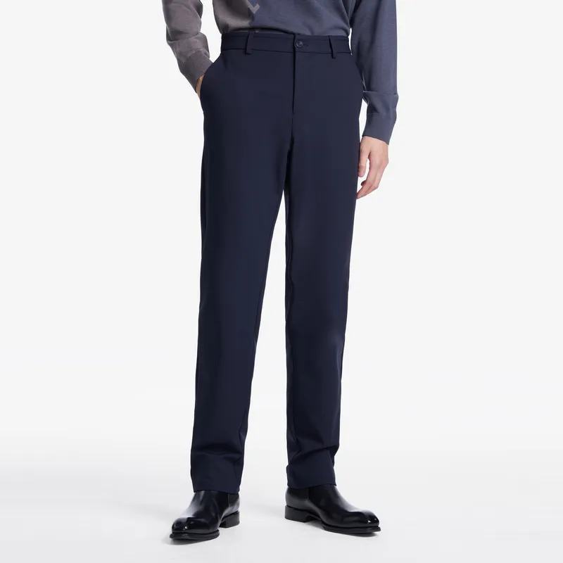 K BOXING Suit Trouser Men's Purple Blue-1