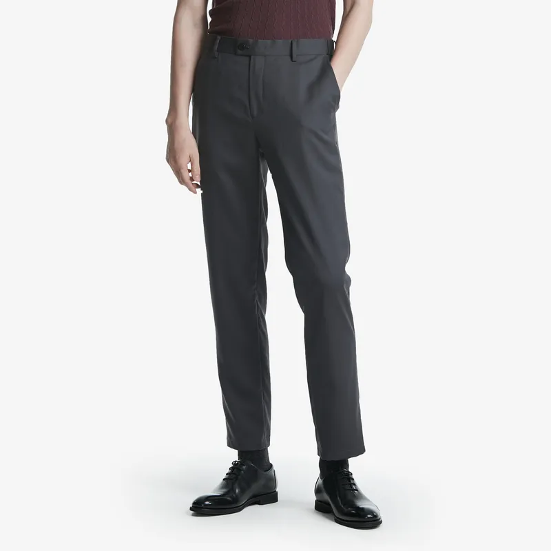 K BOXING Suit Trouser Men's Bright Gray-1