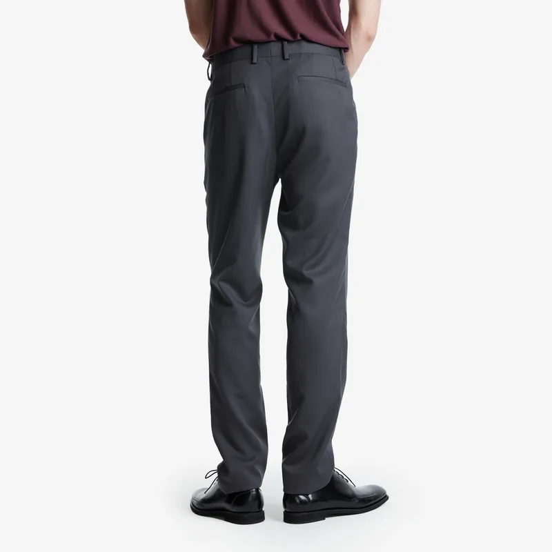 K BOXING Suit Trouser Men's Bright Gray-2