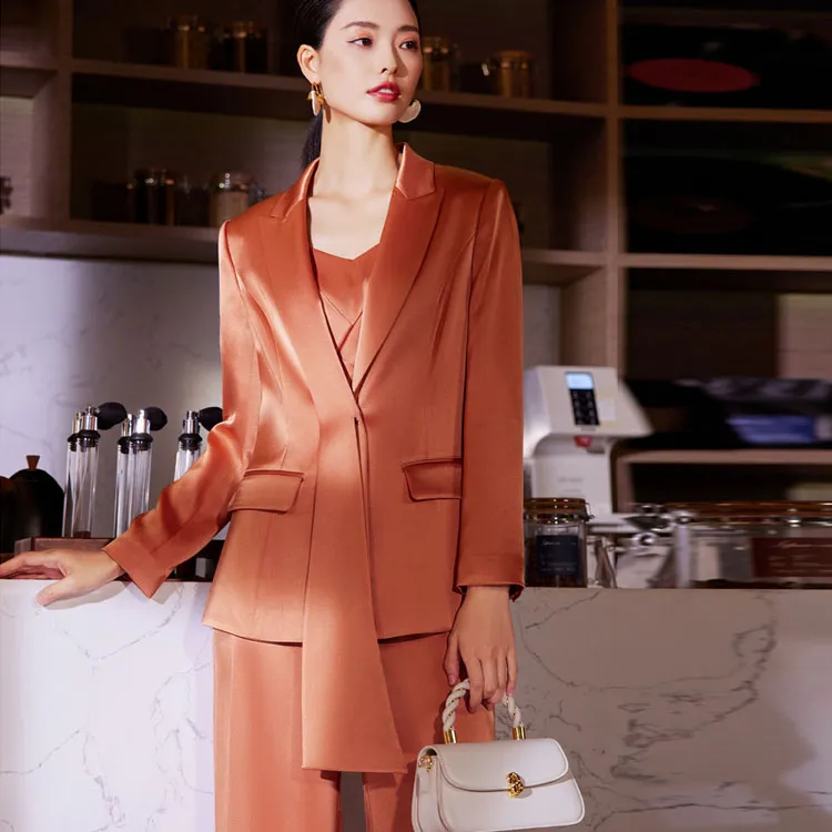 BBLLUUEE Business Suit Women's Rimu Orange-1