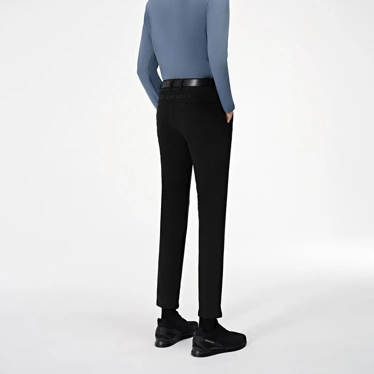 Biyin Leufen Casual Pants Men's Black-2
