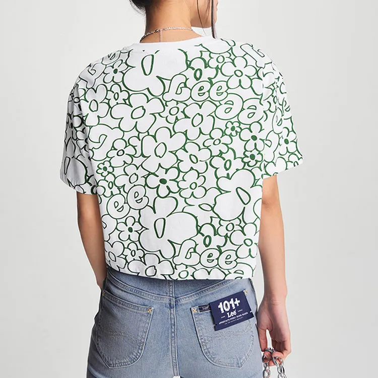 Lee T Shirts Women's Green-3