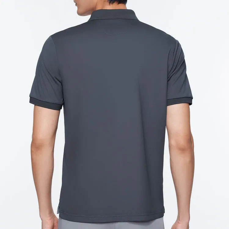 GOLDLION Polo Shirt Men's Dark Gray-0