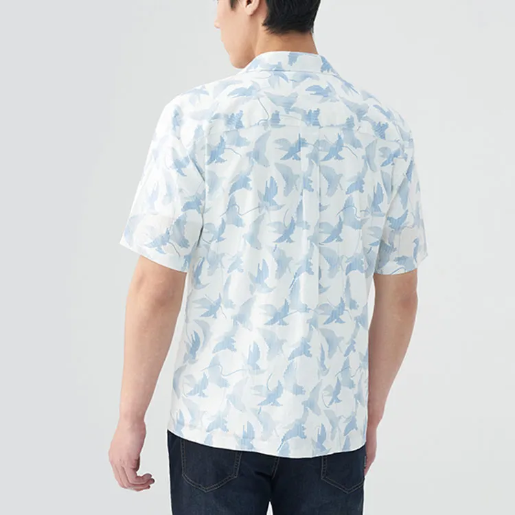 GOLDLION Shirt Men's Light Blue-2