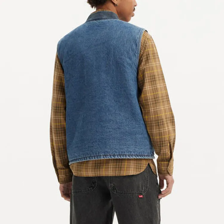 Levis Tank Tops Men Indigo-2