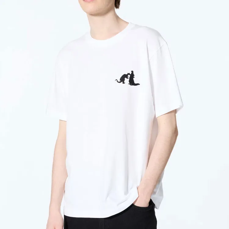 UNIQLO Godzilla Co brand T Shirts Men White-2