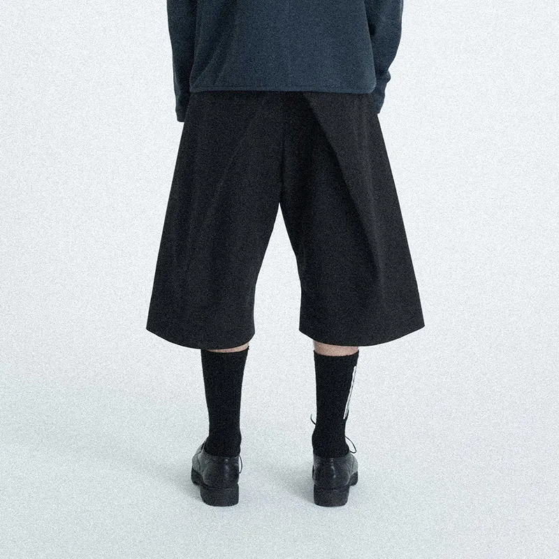 ATTEMPT Casual Shorts Men's Black-3