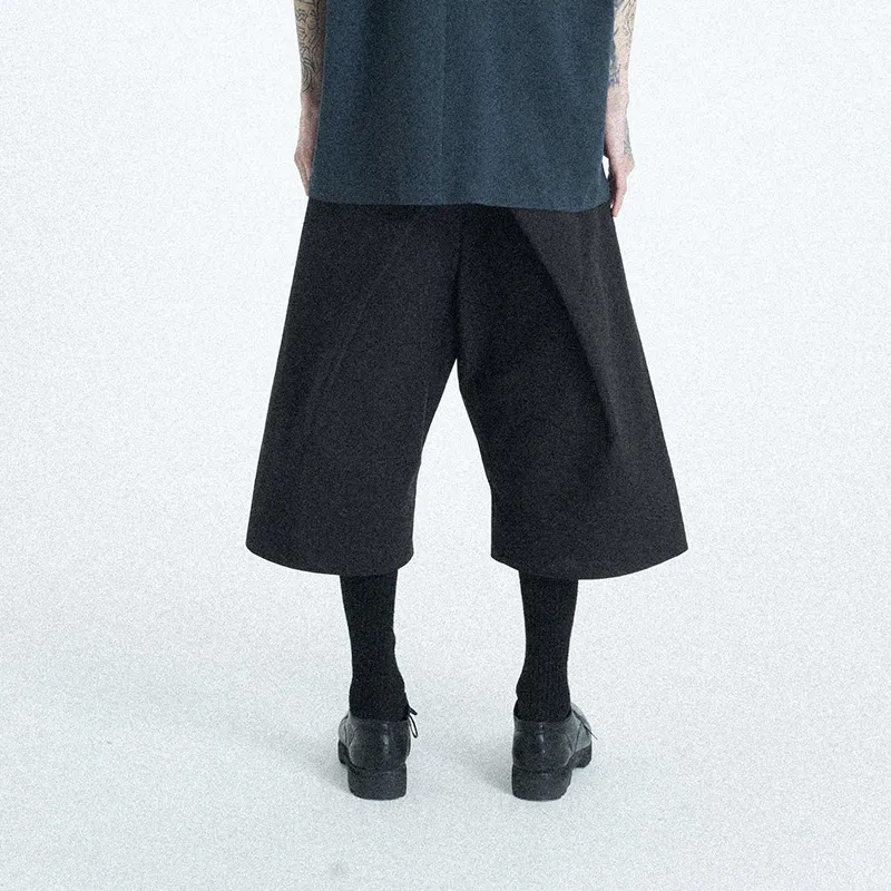 ATTEMPT Casual Shorts Men's Black-2