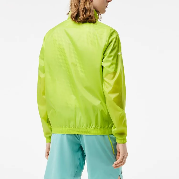 LACOSTE Djokovic Collaboration Jackets Men Yellow-2