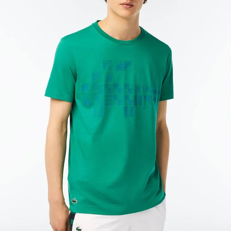 LACOSTE X Novak Djokovic Printed T shirt-1