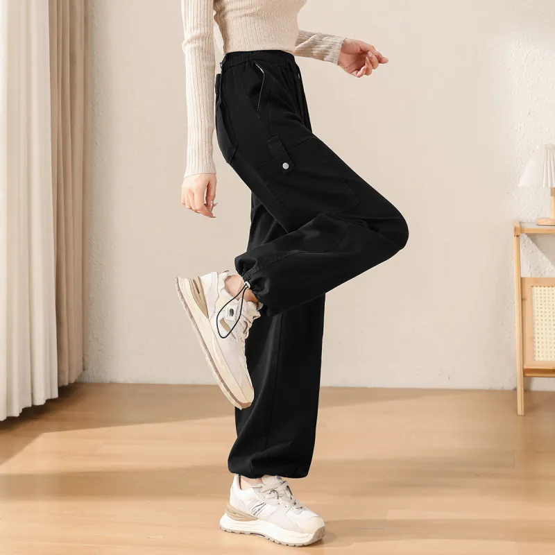 TERRE BLEUE Casual Pants Women's Black-5