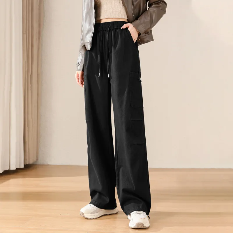 TERRE BLEUE Casual Pants Women's Black-1