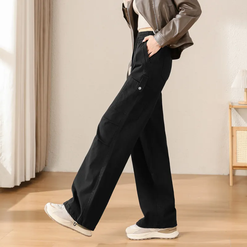 TERRE BLEUE Casual Pants Women's Black-8