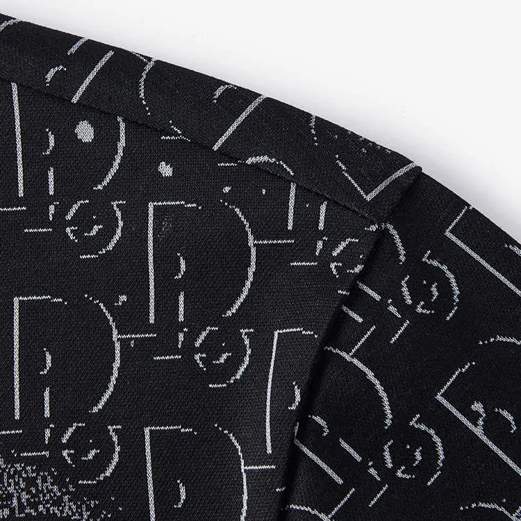 DILLO T Shirt Men's Black And Gray Letters-3