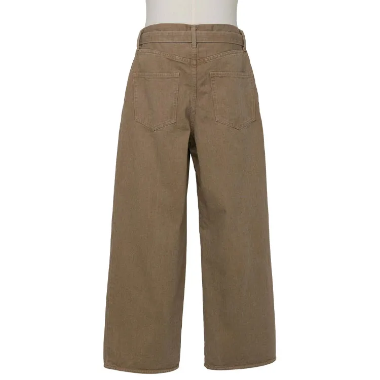 Sacai SS25 Jeans Men Light Umber-1