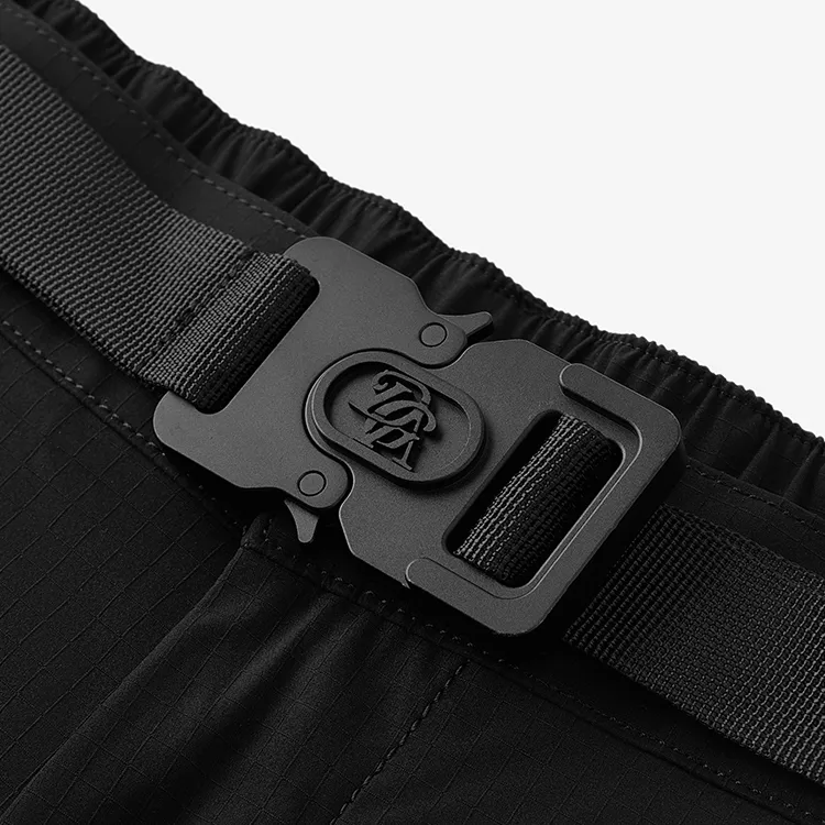 DEGAIA SS25 Casual Pants Men's Black-4