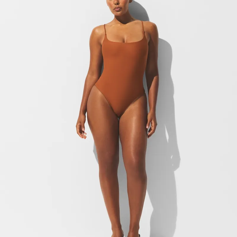 SKIMS ICONIC SWIM SQUARE NECK ONE PIECE One piece Swimsuit Women's-2