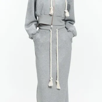 SOLOTARIO Skirt Set Women's Gray
