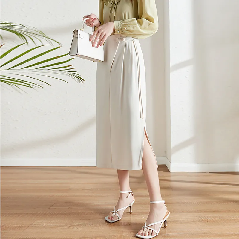 Like The Age Of Water Casual Long Skirt Women's-3