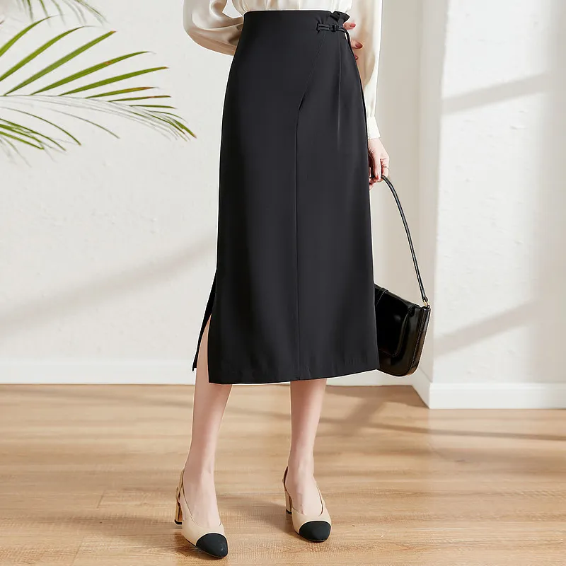 Like The Age Of Water Casual Long Skirt Women's-1