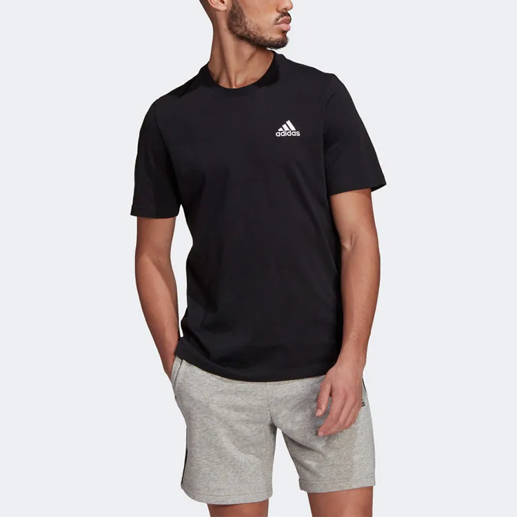Adidas M Sl Sj T T-Shirt Men's 2 Pack Black-3