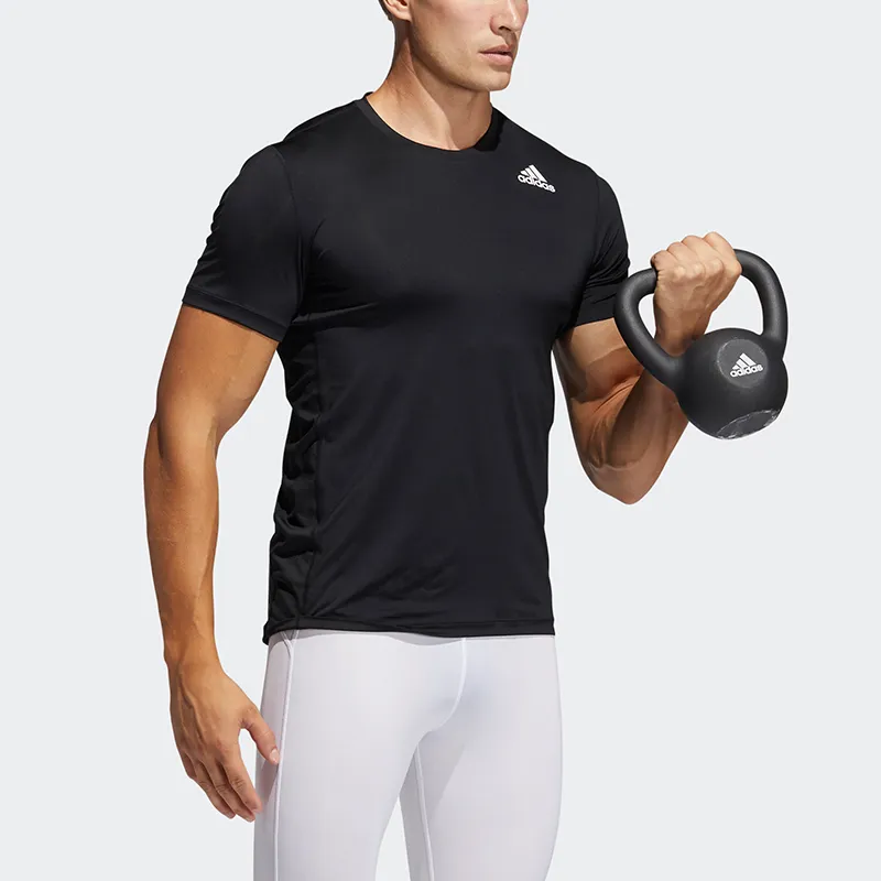 Adidas Tf Ss Ftd T-Shirt Men's 2 Pack Black-3